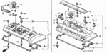 12030PR4000 - Engine: GASKET SET, HEAD COVER for Acura Image