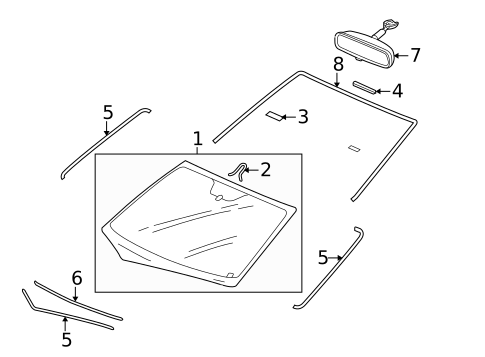 Reveal Moldings for 2012 Honda Insight #0