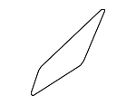 61012FL100 - Body: Fixed Glass for Subaru Image