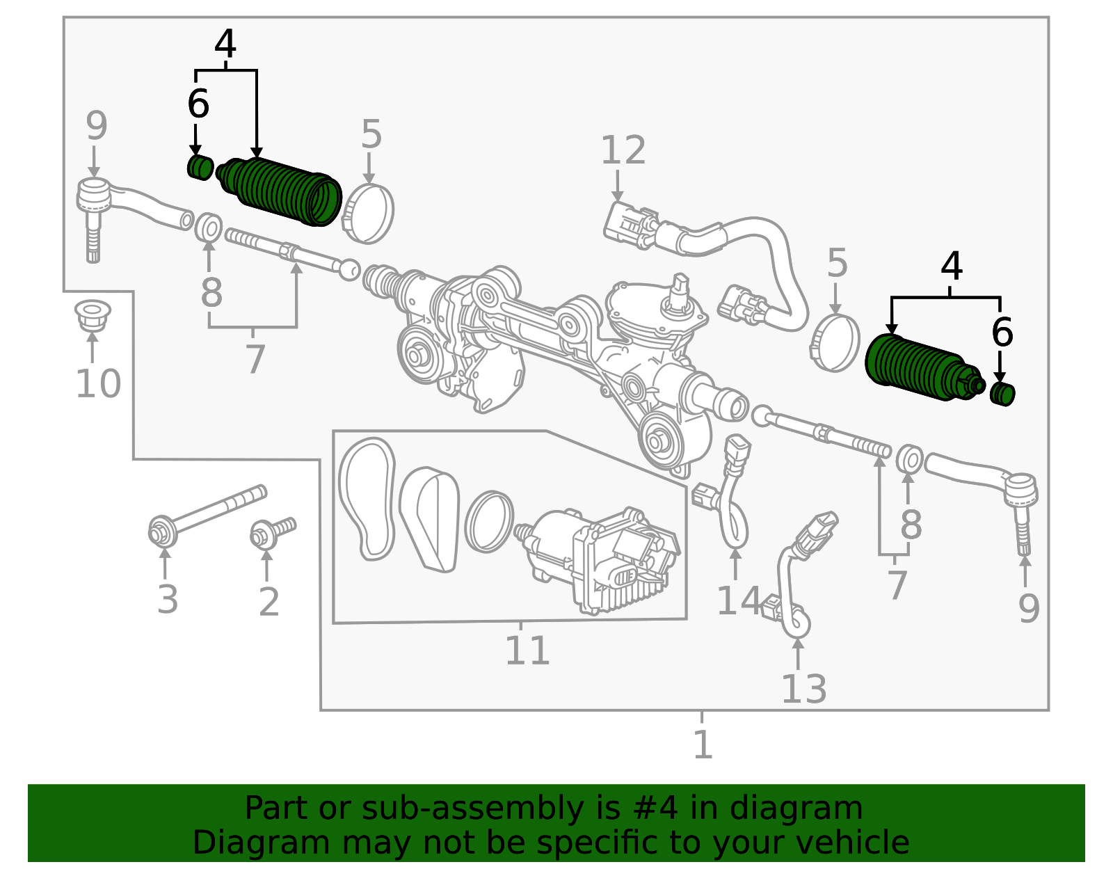 Boot Kit 86570735 | OEM Parts Online