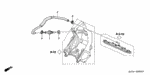 17131RAAA00 - Engine: TUBE, PCV for Honda Image
