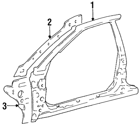 Uniside for 1996 Hyundai Accent #0