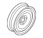 36116851506 - : Wheel, Spare for Mini: Cooper, Cooper Clubman Image