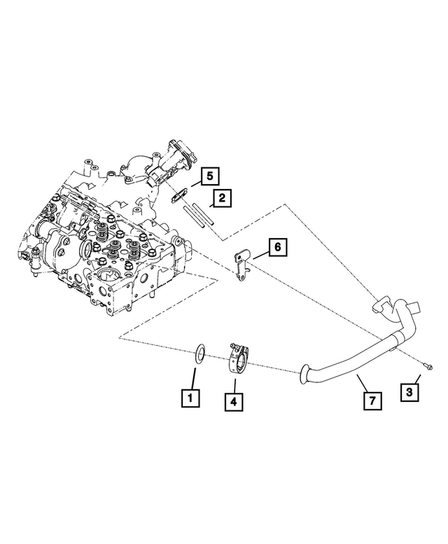 68723380AA - Emission Controls: Double Ended Stud for Mopar Image
