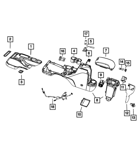 Consoles for 2014 Jeep Wrangler #0