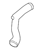 13717582314 - Engine: Front Duct for BMW: 535i, 535i GT, 535i GT xDrive, 535i xDrive, 640i, 640i Gran Coupe, 640i xDrive, 640i xDrive Gran Coupe, 740i, 740Li, 740Li xDrive, ActiveHybrid 5, ActiveHybrid 7 Image