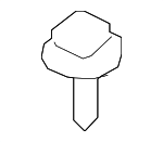 BHP2507M5 - Body: Upper Molding Retainer for Mazda Image