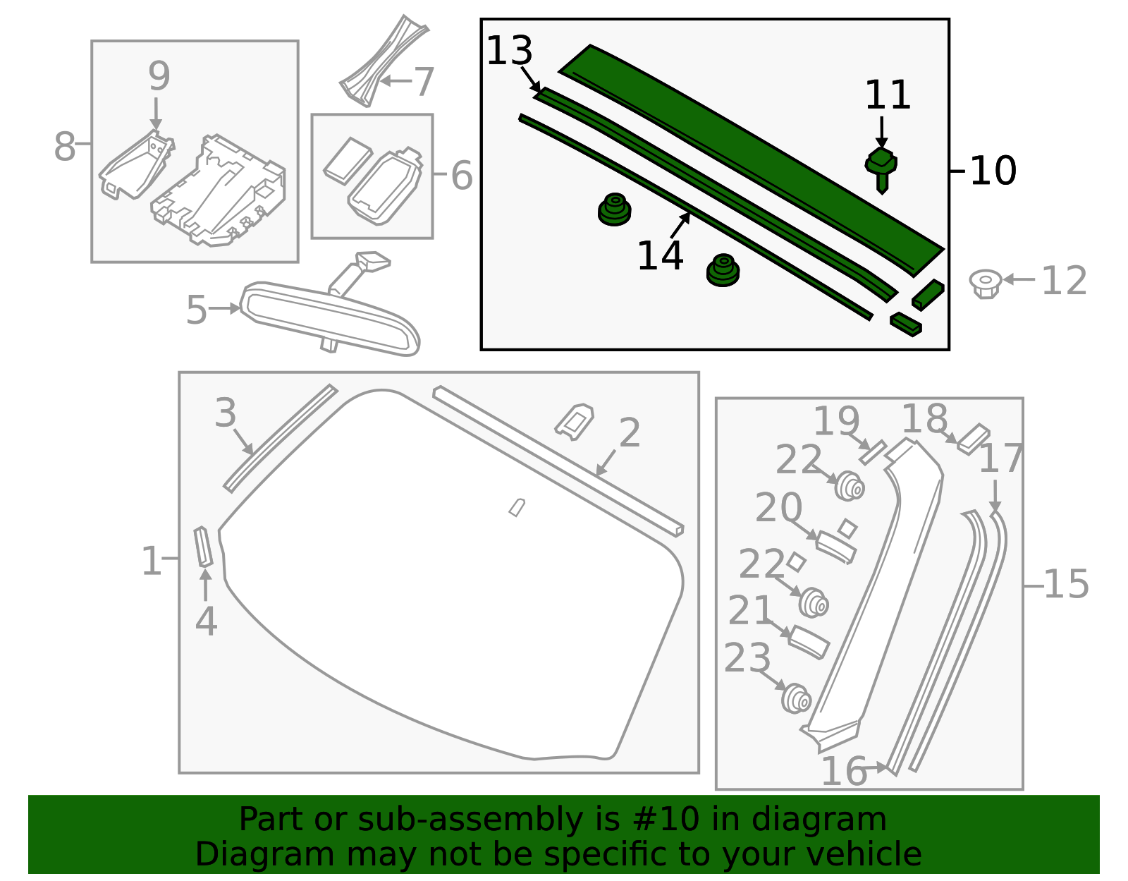 miオーダーページ N243-50-8X0N - Upper Molding - 2016-2025 Mazda MX-5 Miata | Mazda Swag