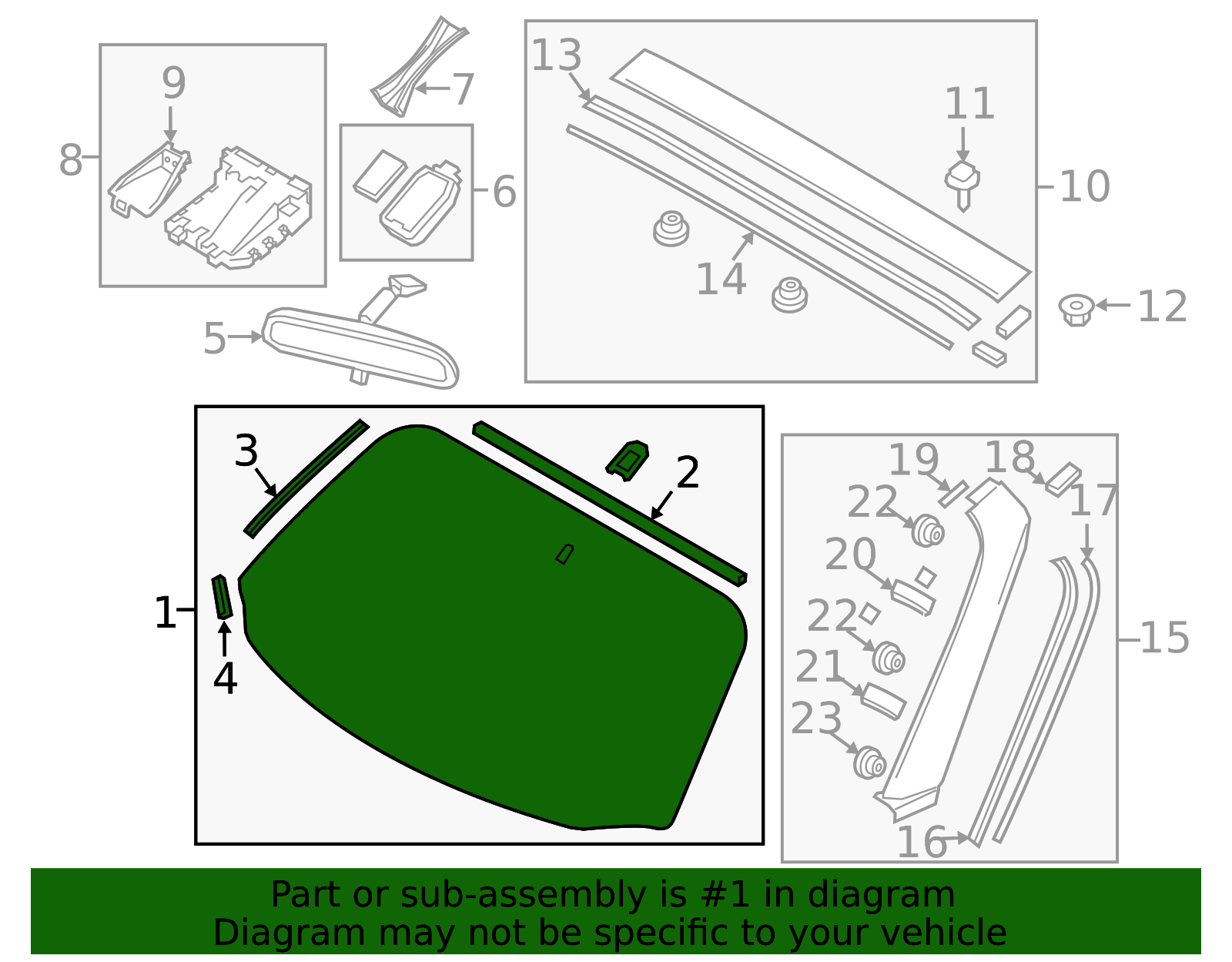 N243-63-900D - Windshield 2016-2019 Mazda MX-5 Miata | Mazda-Parts