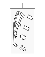 77225TZ3A01ZA - : Center Bezel for Acura Image