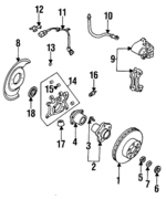 4320240P11 - : Hub Assembly for Infiniti Image