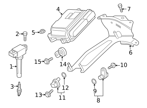 Ignition System for 2018 Mazda 3 #17