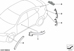 63137420741 - : Side Marker Reflector, Left for BMW Image