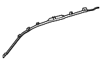 2538605600 - Electrical: Curtain Air Bag for Mercedes-Benz Image
