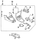 BC1D64330C - : Shift Boot for Mazda: Protege Image