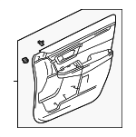 83550TLAA21ZA - : Door Trim Panel for Honda: CR-V Image
