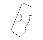 2016-2025 Audi - Front Pillar Lock Plate