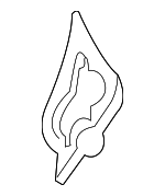 8V4810847 - Body: Upper Pillar Reinforcement for Audi Image