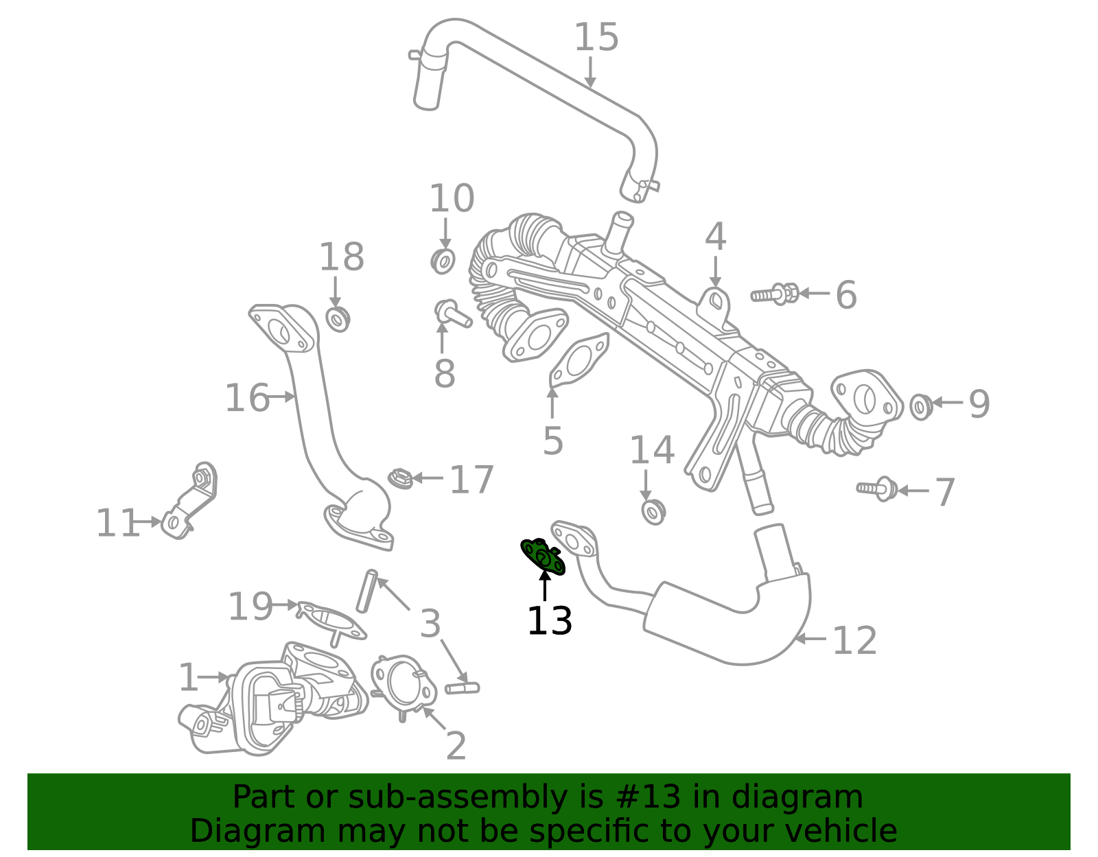 28246-3N001 - Water Inlet Pipe Gasket 2022-2026 Kia Carnival | Kia ...