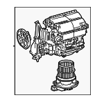 8713006411 - HVAC: Blower Assembly for Toyota Image