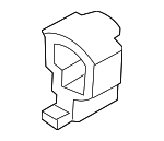 18307551543 - Exhaust: Mount Bracket for BMW: 528i, 528i xDrive, 550i, 550i GT, 550i GT xDrive, 550i xDrive, 650i, 650i Gran Coupe, 650i xDrive, 650i xDrive Gran Coupe, 740Li, ActiveHybrid 7, M5, M6, M6 Gran Coupe, X3, X4 Image