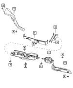 4881502AE - Exhaust: Exhaust Shield for Mopar Image