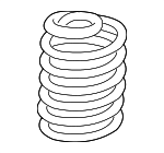 25783733 - Suspension: Coil Spring for Cadillac: Escalade ESV, Escalade EXT | Chevrolet: Avalanche, Suburban 1500, Suburban 2500, Tahoe | GMC: Yukon, Yukon XL 1500, Yukon XL 2500 Image