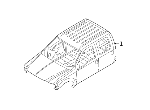 Cab Assembly for 2012 Ford F-350 Super Duty #0