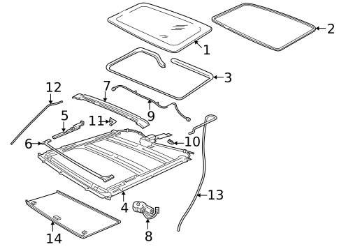 Roof for 2009 Lincoln Navigator #0