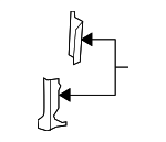 2137126001 - : Lower Timing Cover Rear Cover for Hyundai: Accent Image