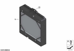 17112284604 - Radiator: Auxiliary Radiator, Right for BMW Image