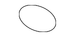 MD317089 - Engine: Dipstick O-Ring for Mitsubishi Image