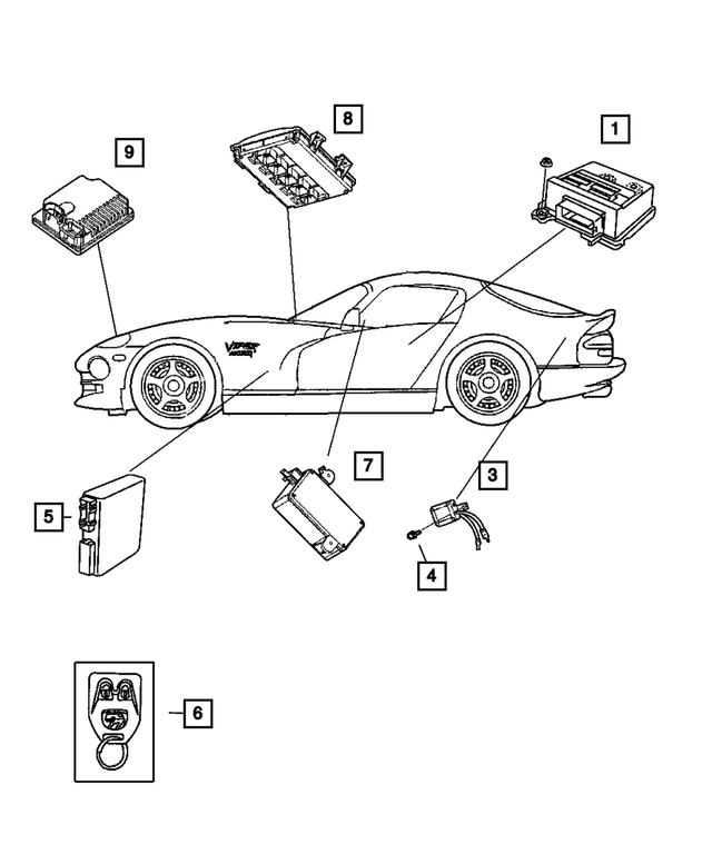 5029670AO - Electrical: Body Controller Module for Mopar Image