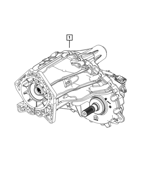 Transfer Case and PTU Assembly for 2026 Ram 1500 #2