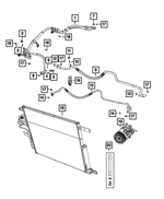 68277009AC - Air Conditioners and Heaters: A/c Suction And Liquid Line for Mopar Image