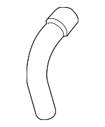 6E121546D - : Engine Coolant Hose for Audi: A6 Quattro, A7 Quattro, A8 Quattro, Q7 Image