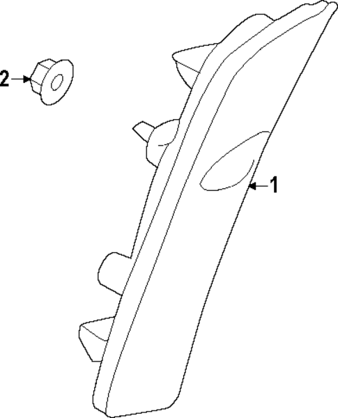 Side Marker Lamps for 2022 Subaru BRZ #0