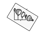 5QN498099B - Suspension: Outer Joint Assembly for Volkswagen Image