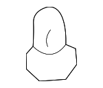 9046709006 - Body: Insulator Retainer for Lexus: ES250, ES300, ES330, LX470 Image