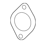 18107549447 - Exhaust: Exhaust Manifold Gasket for BMW: 128i, 325i, 325xi, 328i, 328i xDrive, 328xi, 330i, 330xi, 525i, 525xi, 528i, 528i xDrive, 528xi, 530i, 530xi, 535i, 535i xDrive, 535xi, X3, Z4 Image