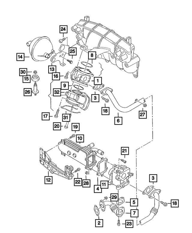 5105821AC - Emission Controls: Grommet for Mopar Image image