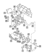 5105821AC - Emission Controls: Grommet for Mopar Image