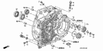 21101RG0A00 - Transmission - Automatic: PLATE, BEARING SETTING for Honda Image
