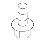 LR006025 - Body: Lower Shield Bolt for Land-Rover Image