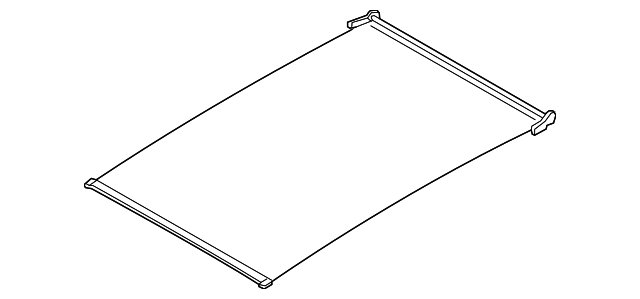 54107391796 - 2016-2022 BMW X1 Sunshade (54-10-7-391-796) | BMW of