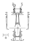 5181651AG - Frame, Bumper, and Fascia: Chassis Frame for Mopar Image