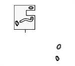 98110650101 - Cooling System: Rear Hose for Porsche: 718 Boxster, 718 Cayman, 718 Spyder, Boxster, Cayman Image