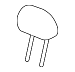 42741398 - Body: Headrest for Chevrolet: Trailblazer Image