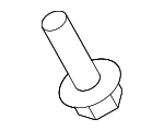 1124106281 - Body: Interior Grab Bar Bolt for Kia Image