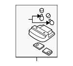 928202F00187 - Electrical: Switch for Kia: Spectra, Spectra5 Image